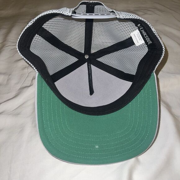 Linksoul Art Edition Waimea Water Color Hat SnapBack  Mesh White Gray Golf - Picture 7 of 7